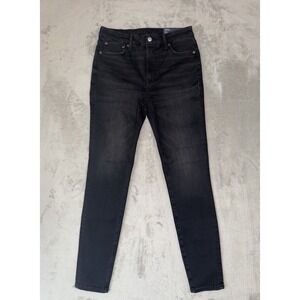 American Eagle Jegging High Rise Luxe Stretch Black Jeans Women's 8 29W NWT